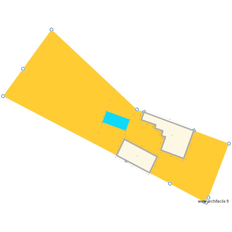 STORME. Plan de 2 pièces et 162 m2