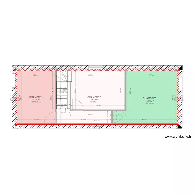 JOSSERON PLAN RDC APRES. Plan de 