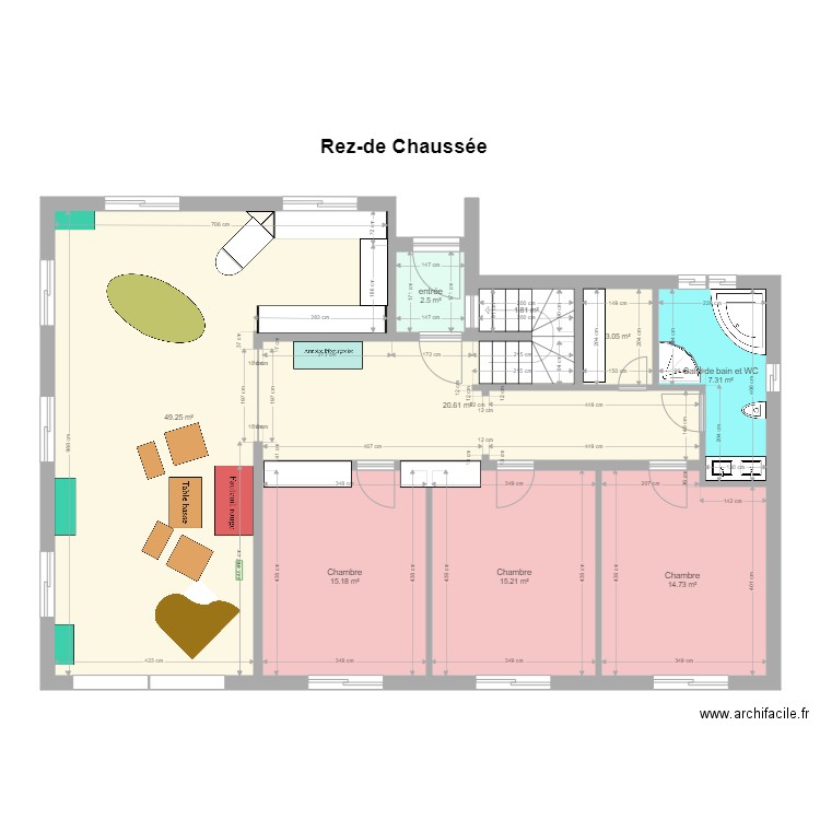 Les BreuleuxREZ. Plan de 0 pièce et 0 m2