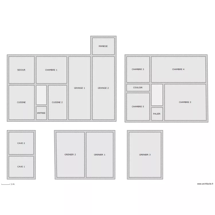RICHARD KARINE. Plan de 