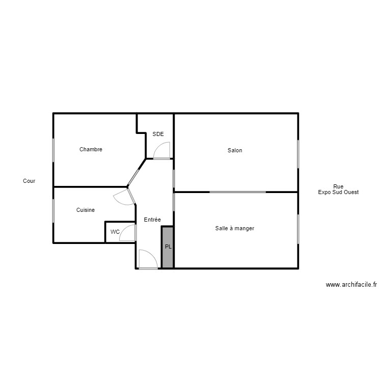 Plan Cordeau2. Plan de 0 pièce et 0 m2