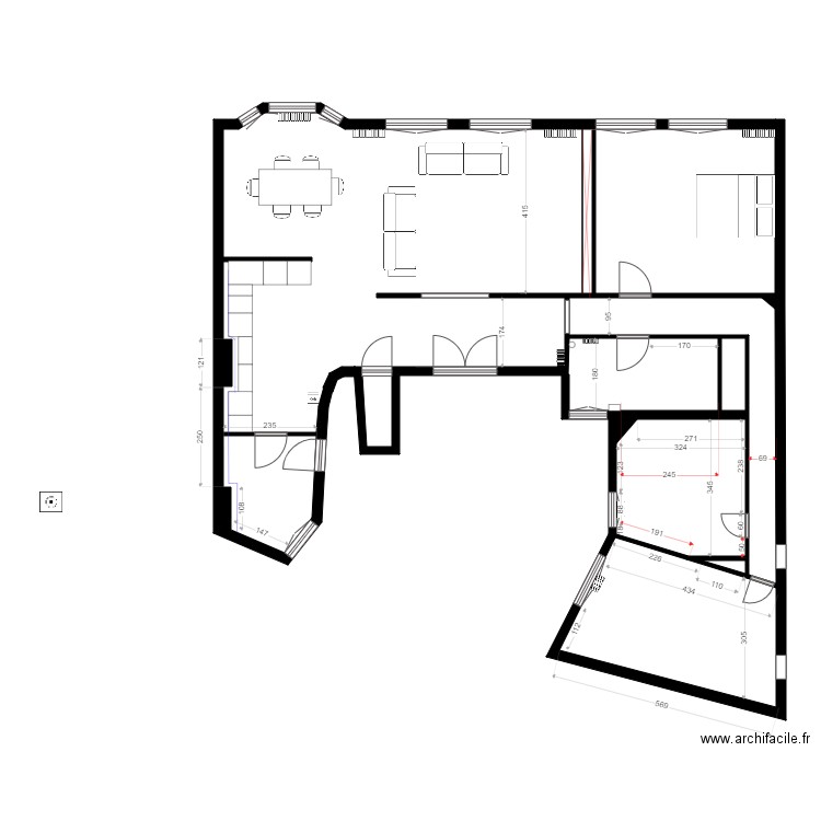 lauriston 4. Plan de 0 pièce et 0 m2