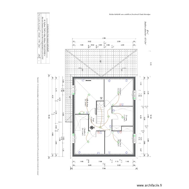 TAKI ETAGE ELEC. Plan de 0 pièce et 0 m2