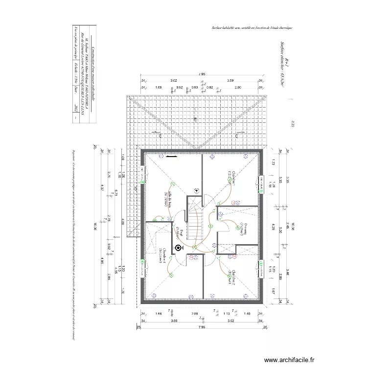 TAKI ETAGE ELEC. Plan de 