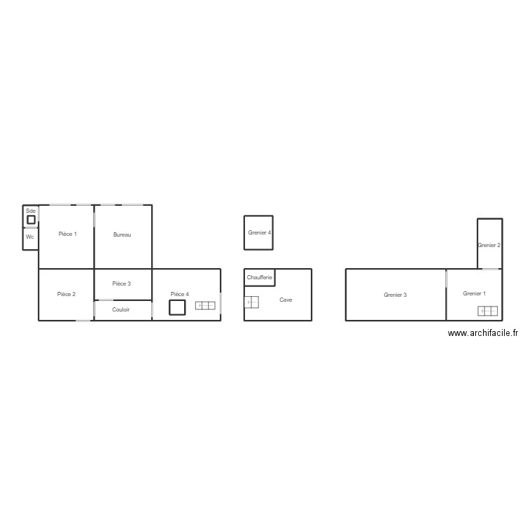 CONCARNEAU PASGRIMAUD LOT 1. Plan de 0 pièce et 0 m2