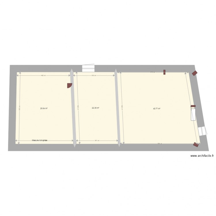 Combles actuelles sauvegarde v1. Plan de 0 pièce et 0 m2