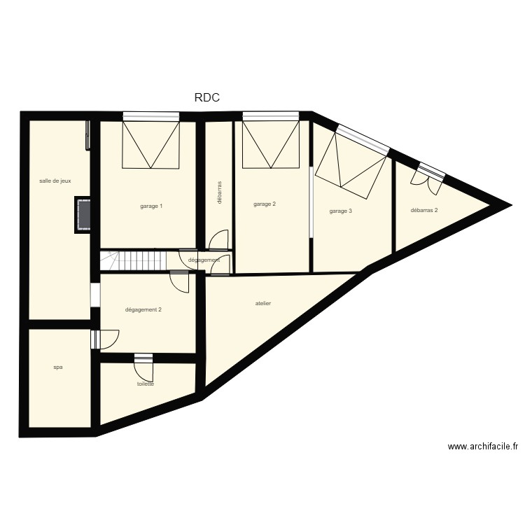 DRAPIER. Plan de 0 pièce et 0 m2
