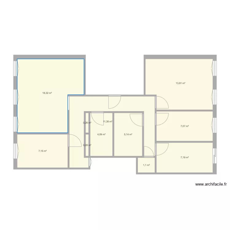 5 PIERRE DUPRE AVANT. Plan de 