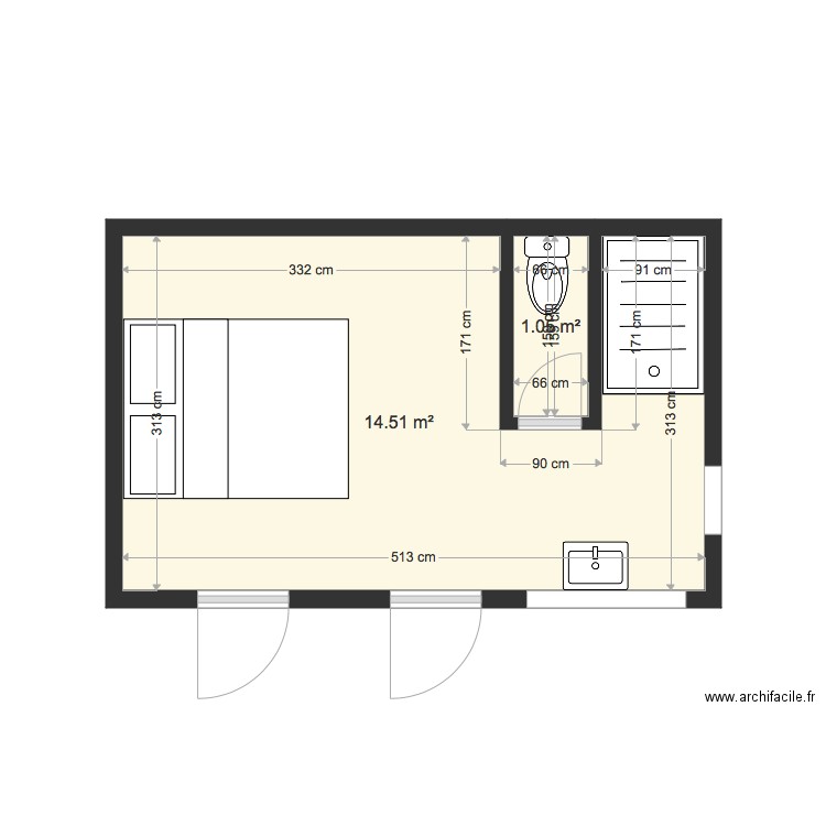 Extension Prata. Plan de 0 pièce et 0 m2