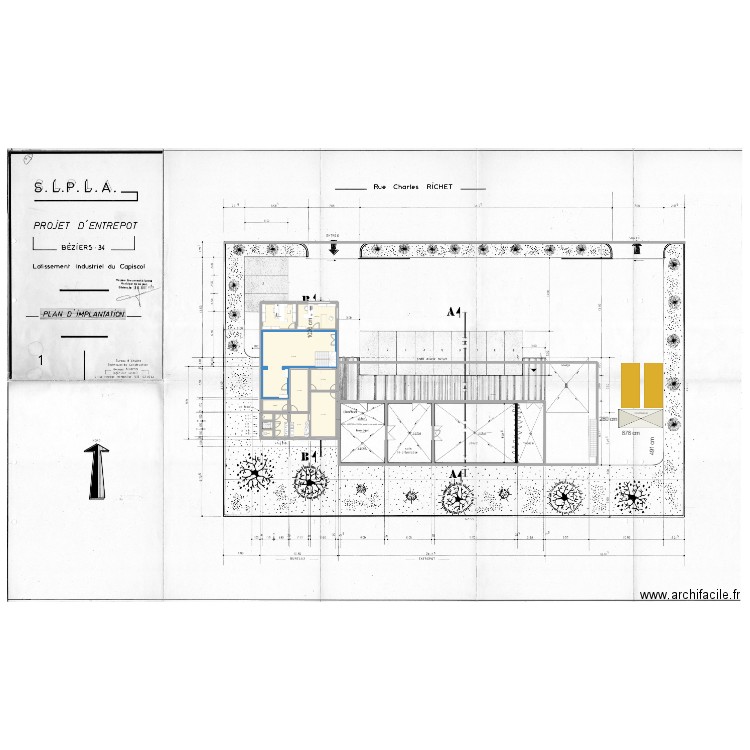 extension 8m n°1. Plan de 16 pièces et 626 m2