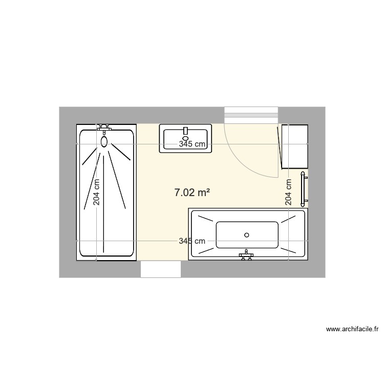 Daugneau . Plan de 0 pièce et 0 m2