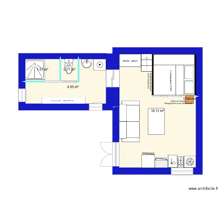 T2 LOCATION v3. Plan de 0 pièce et 0 m2