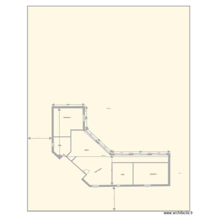 aujac. Plan de 0 pièce et 0 m2