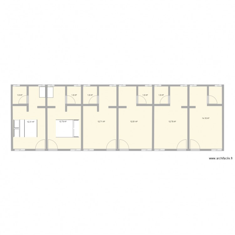 bat agathe 2. Plan de 0 pièce et 0 m2