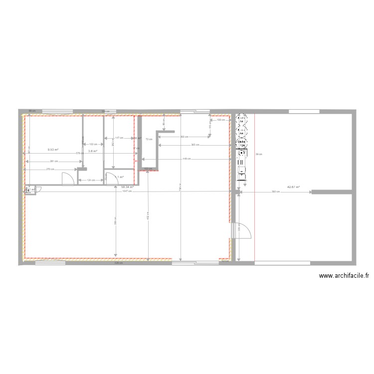 Garage 2021 Vide. Plan de 0 pièce et 0 m2