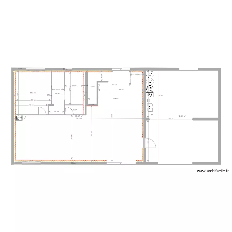 Garage 2021 Vide. Plan de 