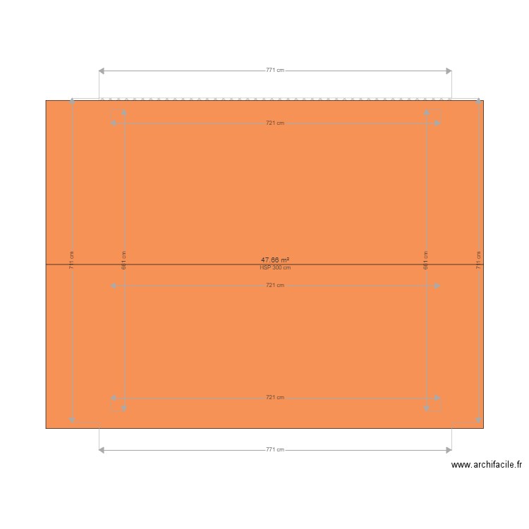 maison. Plan de 0 pièce et 0 m2