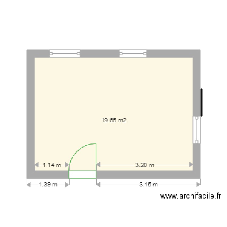 dddd. Plan de 0 pièce et 0 m2