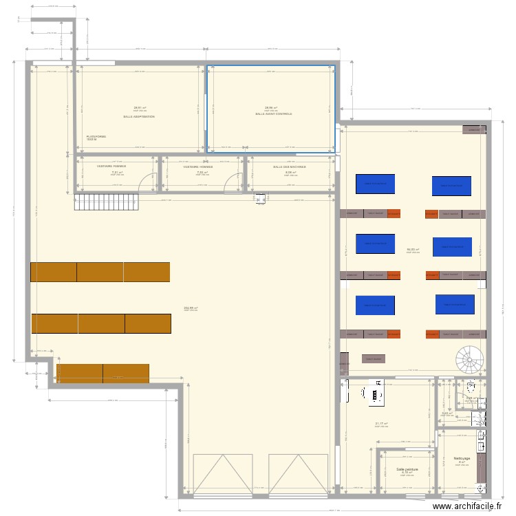 SOUCHETS 2. Plan de 12 pièces et 422 m2