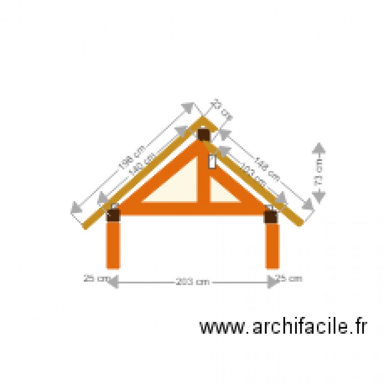 toiture3. Plan de 0 pièce et 0 m2