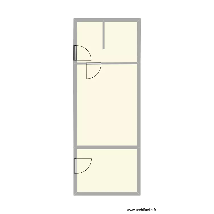 DEROUET salle de bain. Plan de 