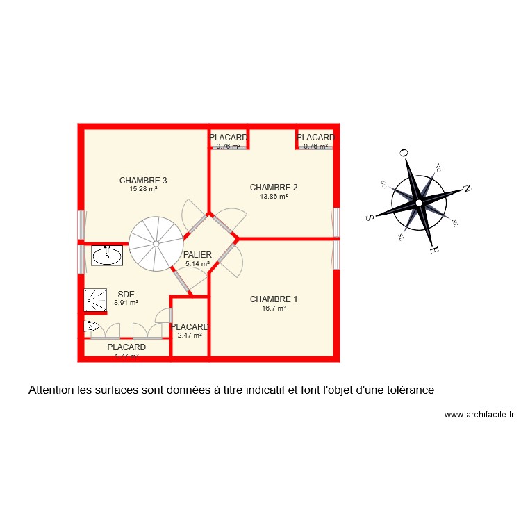 BI 5089 ETAGE MARIAM. Plan de 0 pièce et 0 m2