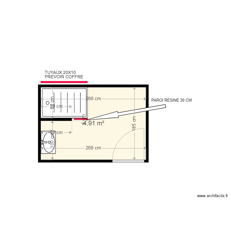 DELECOURT GINETTE . Plan de 0 pièce et 0 m2