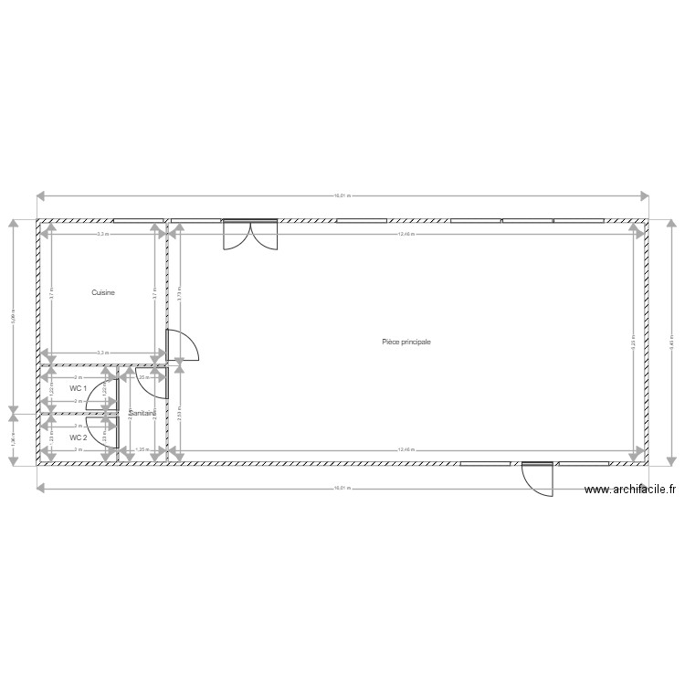 Nardin. Plan de 0 pièce et 0 m2