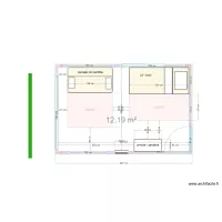 chambre verte d&eacute;pli&eacute; n&deg;1