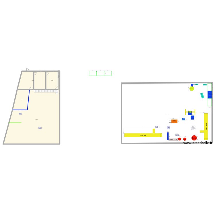 TELA Actuel. Plan de 5 pièces et 947 m2