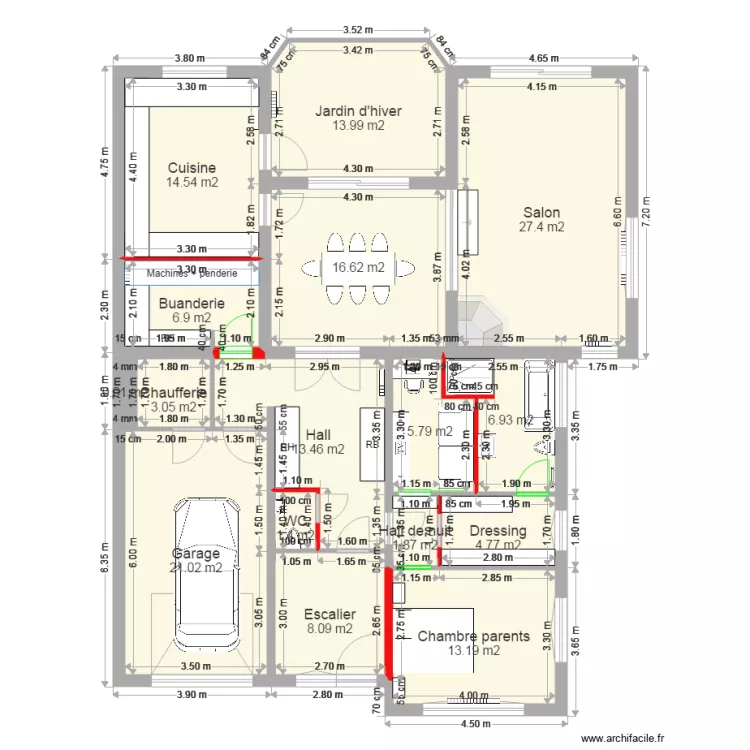 Moulin RDC 06 04. Plan de 