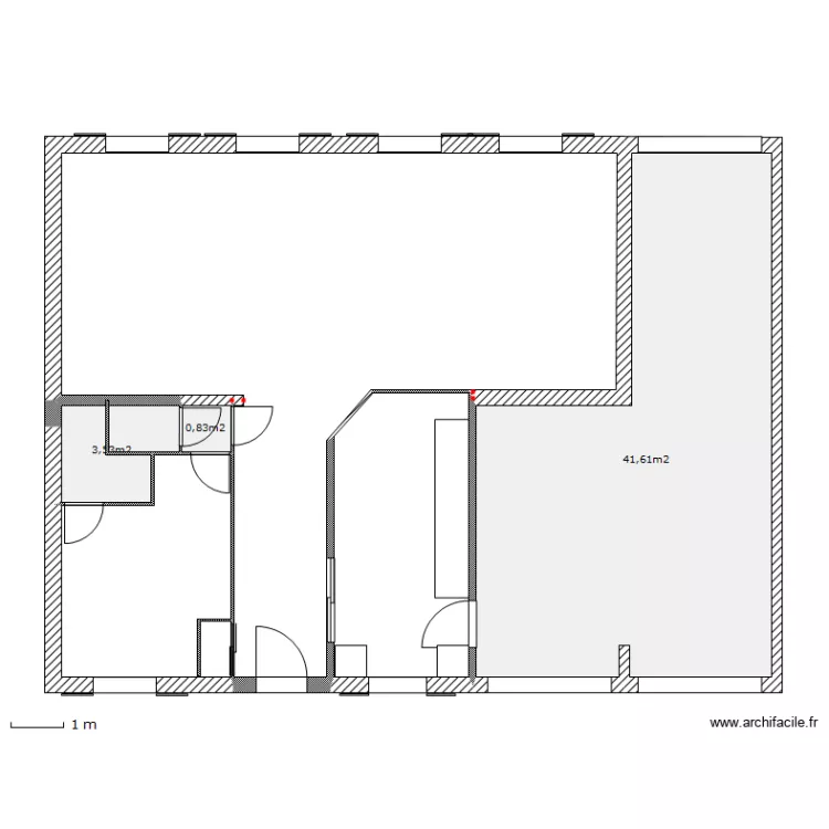 Pavillon RDC 001. Plan de 