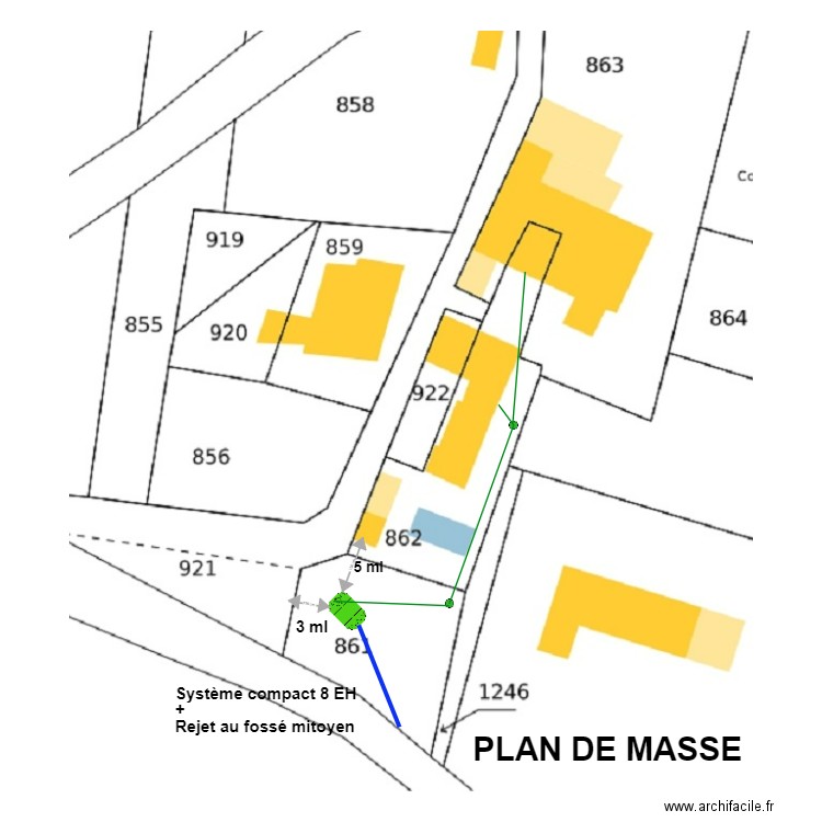 Morin. Plan de 0 pièce et 0 m2