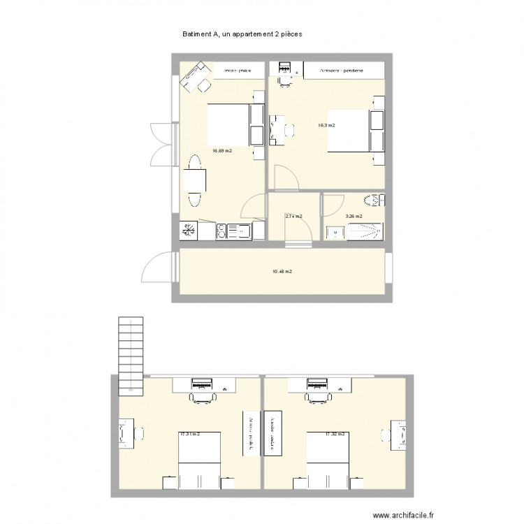 plan maison soisy. Plan de 0 pièce et 0 m2