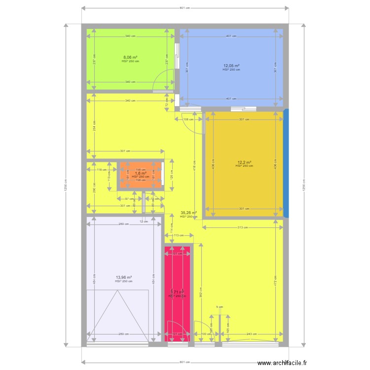 bouiraten. Plan de 0 pièce et 0 m2