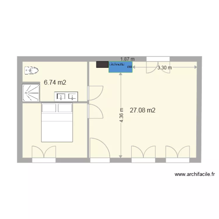 rez de chausséee. Plan de rez de chausséee. Plan de