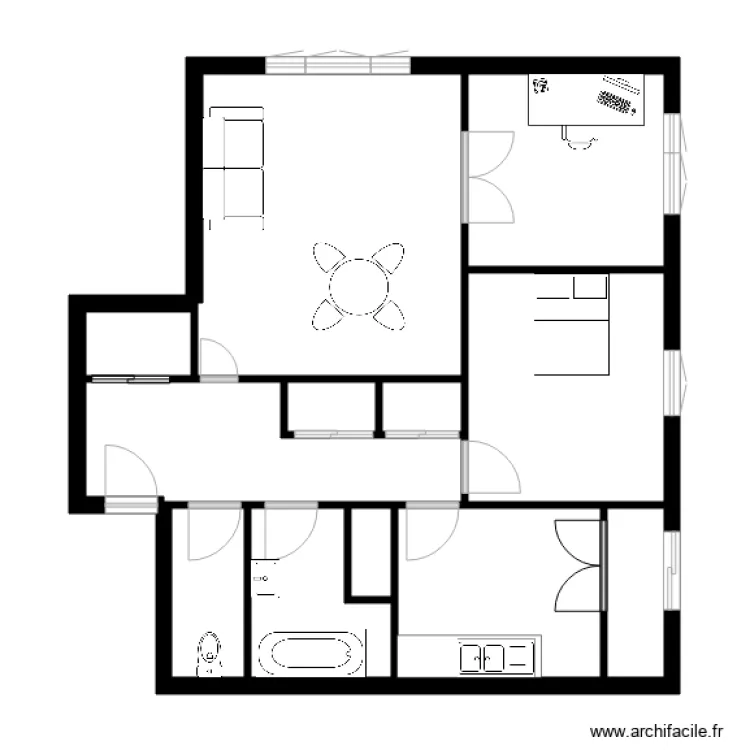 Herv&eacute;. Plan de 