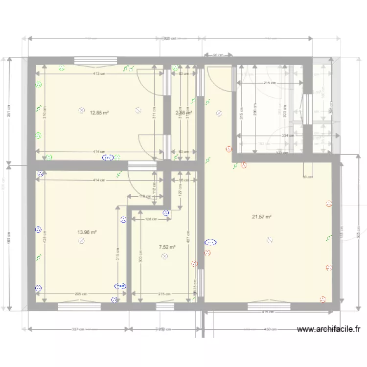 Louana Etage Bon Après travaux. Plan de Louana Etage Bon Après travaux. Plan de
