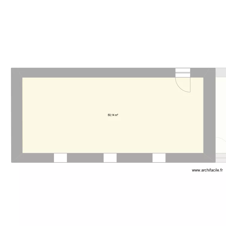 Auberge JP1. Plan de 