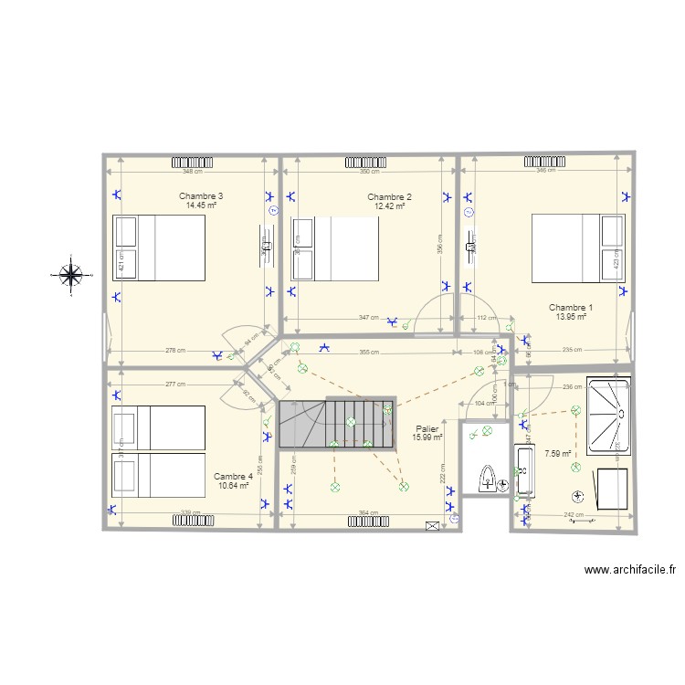 Mireille 25 MARS. Plan de 0 pièce et 0 m2