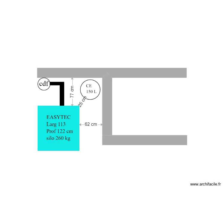 Lallier Zeagel Held. Plan de 