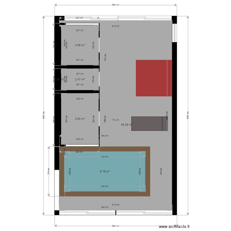 DULLY Wellness. Plan de 0 pièce et 0 m2