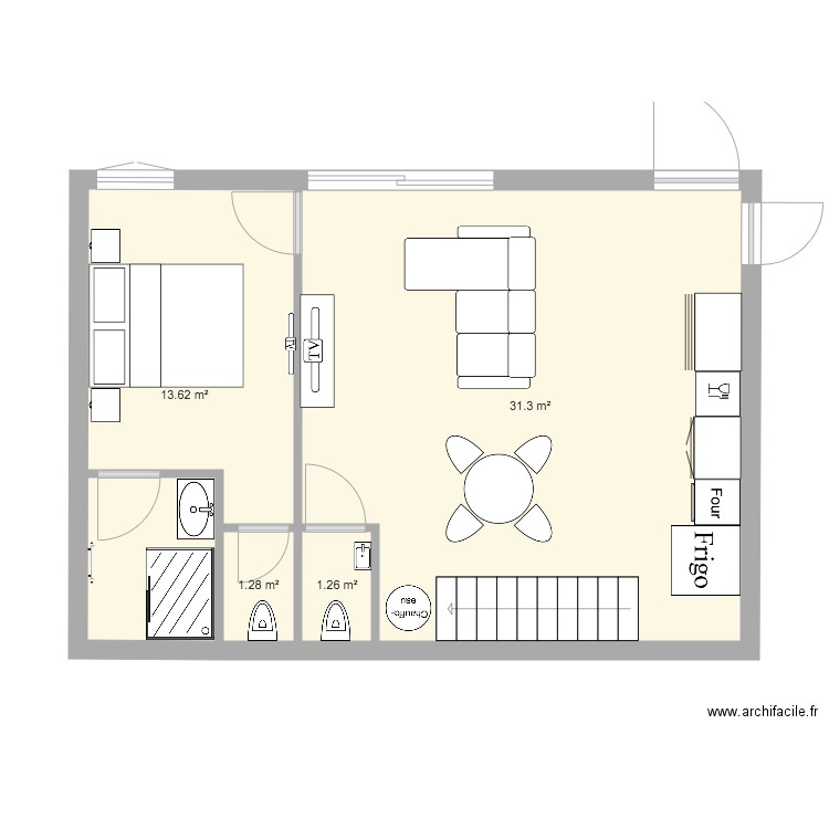 Le Jardas. Plan de 0 pièce et 0 m2