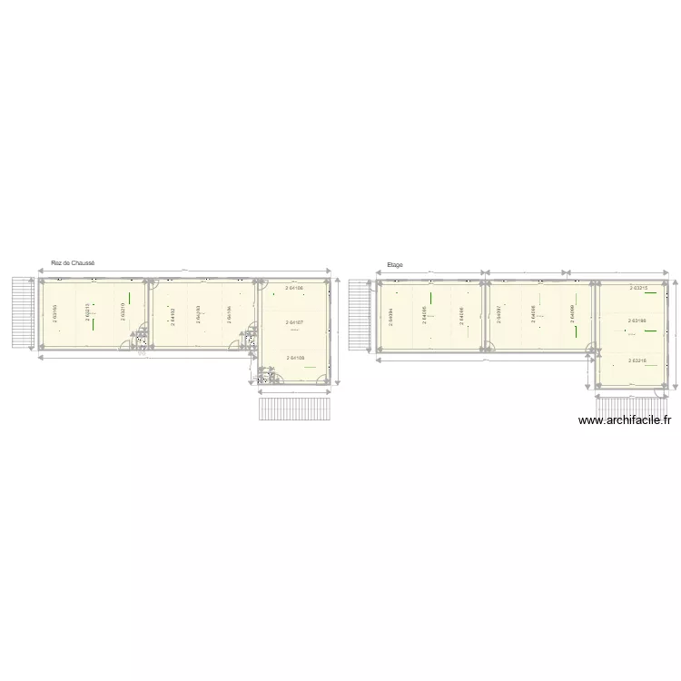 Ecole libre de Pepinster en L 19 Juillet. Plan de 