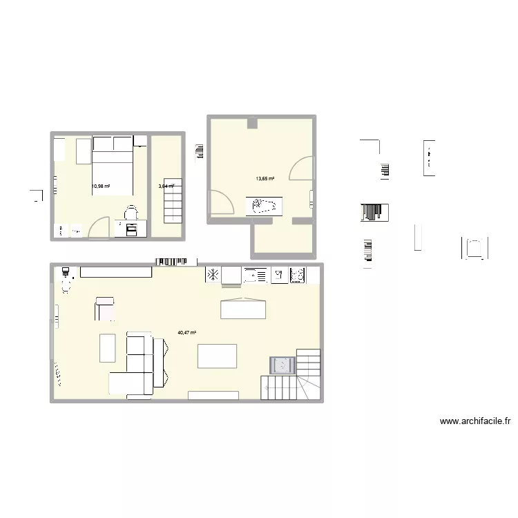 brachet. Plan de 4 et 69 m² brachet. Plan de 4 et 69 m²
