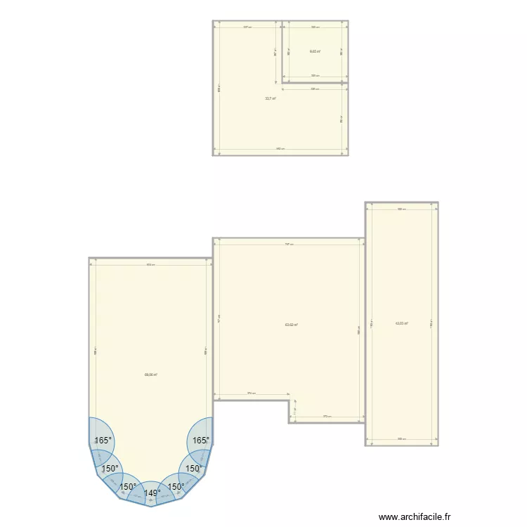 ROSSIGNOL V 1166. Plan de 