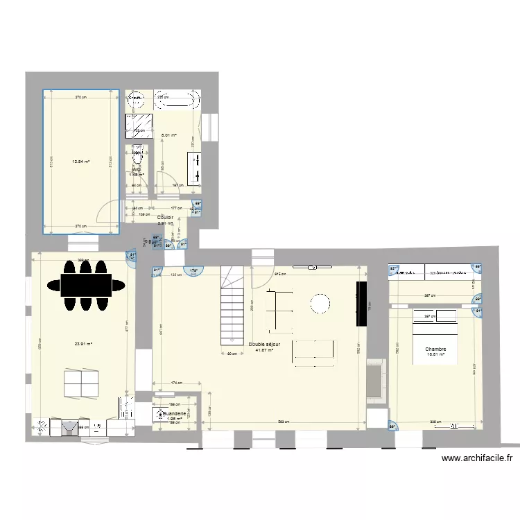 plan maison. Plan de 