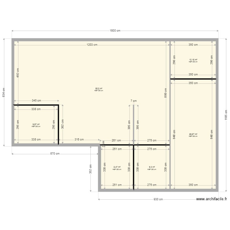 maubert 4. Plan de 0 pièce et 0 m2