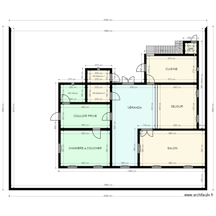 Plan 20 x30 Client 22441198 detaille. Plan de 0 pièce et 0 m2