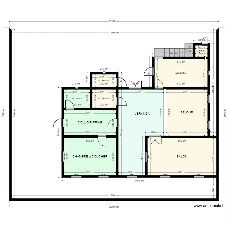 Plan 20 x30 Client 22441198 detaille. Plan de 